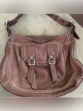 Vintage Fossil Brown shoulder bag